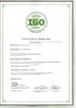 ISO 14001:2015 certificate