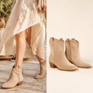 vtrend exact ankle boots western