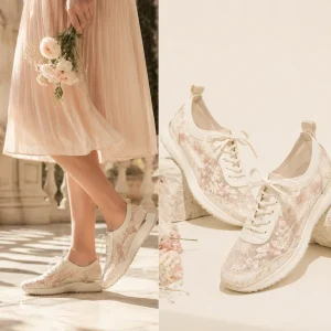 vtrend exact sneakers organza