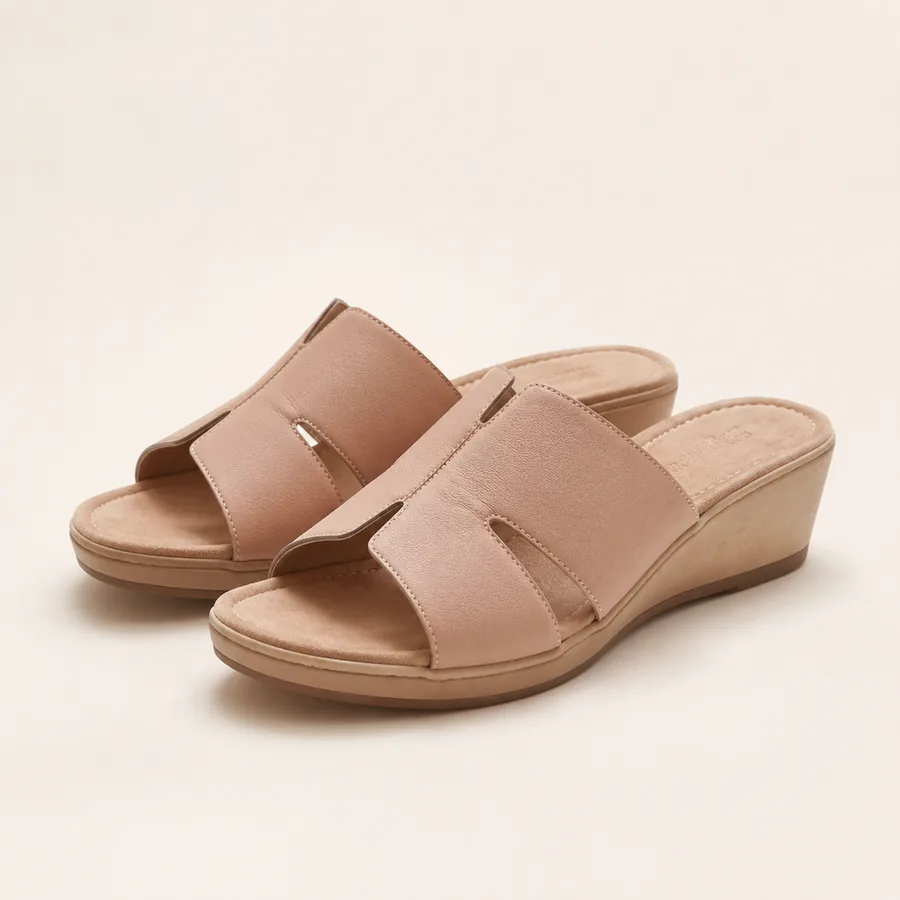 Open-Toe Mule Slides